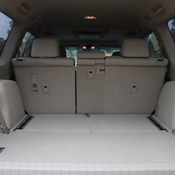 Rear interior - Kakadu (with 3rd row seats folded flat into floor)