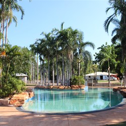 Pool At Broome caravan Park