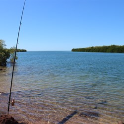 View of the Gulf from Bing Bong Boat ramp
