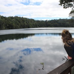 Alex at Eacham Lake