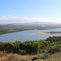 View of Cooktown and the Endeavour River