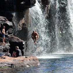 Bombs Away At Manning Falls