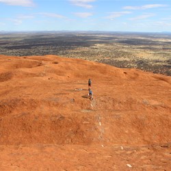 View From Top Of Ayres Rock