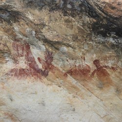 Rock Art in Tunnel Creek