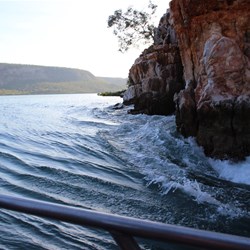 Water pumping through the Narrow gap