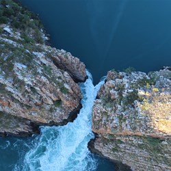 View of the Falls from the Chopper