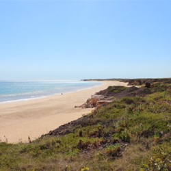 Beach at Barn Hill Station