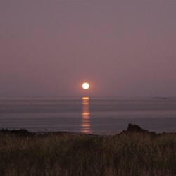 Moon Rise at Point Samson