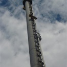 This tower has 2 rides - Tower of Terror and Big Drop - we did them both!