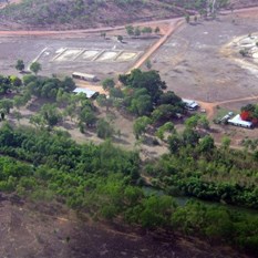 Mt Bundy from the Air
