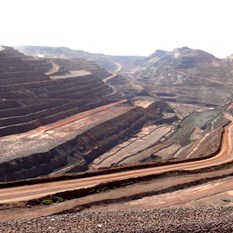 Mt Newman iron ore mine, WA