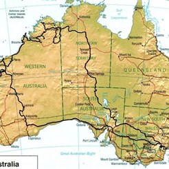 Electronic mapping - track plot