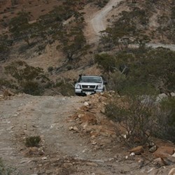 Come on up you come, it is easy, says she who had to walk ahead cos of the stress.