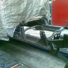 The lengthened and stregthened Chassis