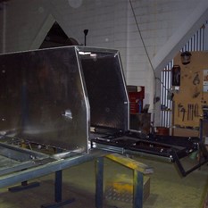 Front Pod and drop slide