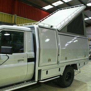 Vehicle pick-up at Allform Morwell - May 2010