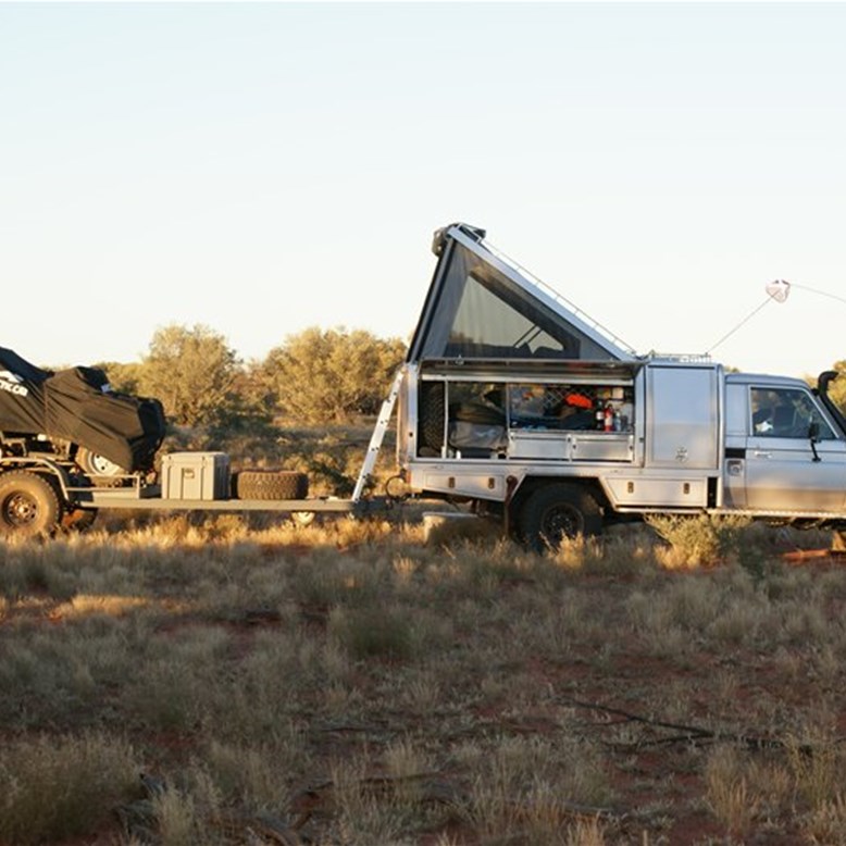 First night in the bush - June 2010