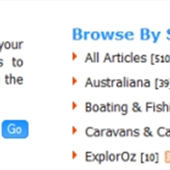 Where to find RSS icon in Articles