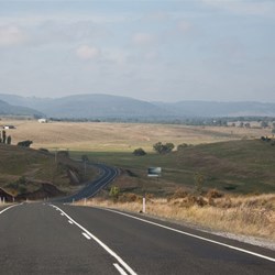 Great rolling hills, great driving scenery