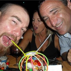 Kev, Michelle and Jim