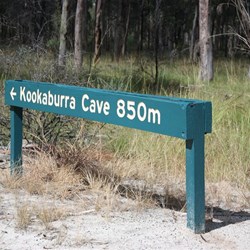 Kookaburra Cave walking track start point