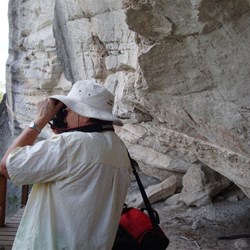 Annie always taking photos