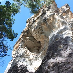 Close up of Lot's Wife