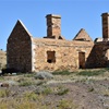 The Peake Repeater Station and Mining ruins.