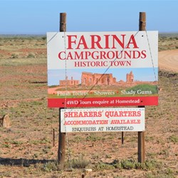 If you are ever after a great place to camp, then do not drive past this sign