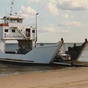 Barge from Inskip Point