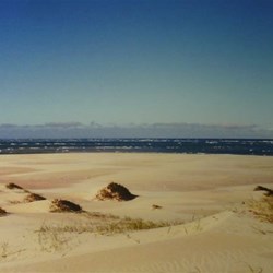 Sandy Cape sand spit