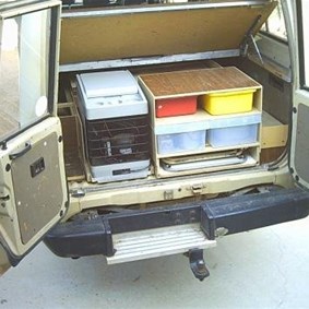 Back of bed platform raised