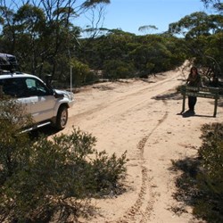 Goog's Tk - Southern boundary