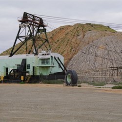The Bucyrus Erie Walking Dragline