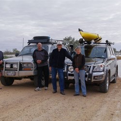 Time to say our farewells at the edge of the Cooper