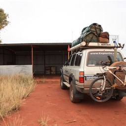 The shed at the Warri Site