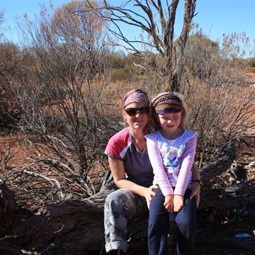 Michelle and Chardae in their headsox!