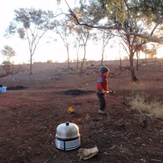 Lee diggin / damper in the cob