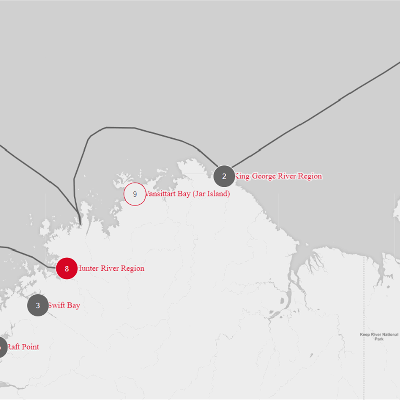 Tracking to Hunter River