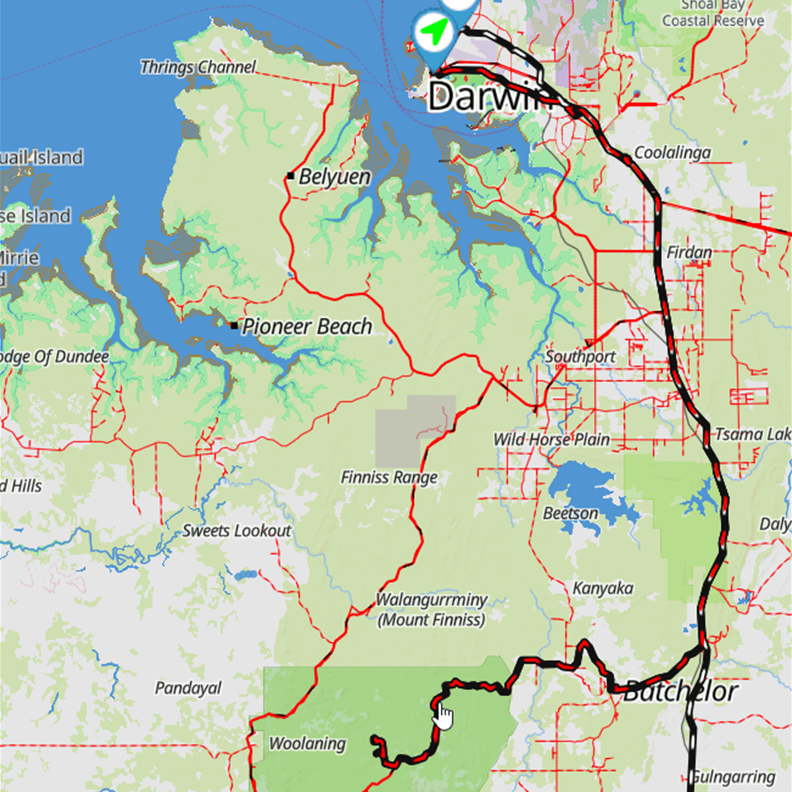 Tracker to Litchfield National Park