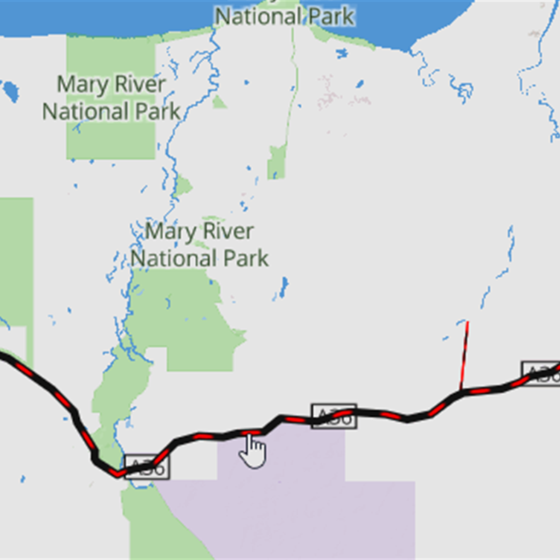 Tracker to Jabiru