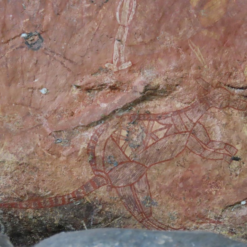 Kangaroo Rock Art