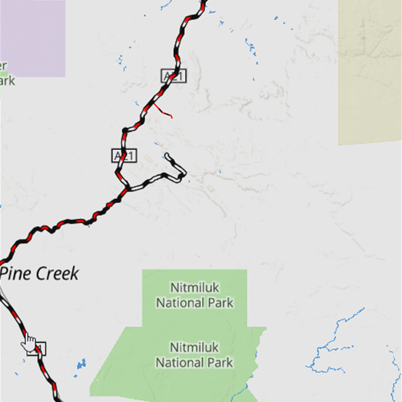 Tracker to Katherine