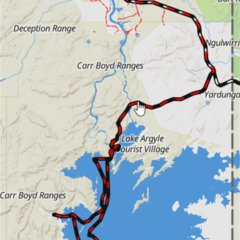 Tracker Lake Argyle Cruise