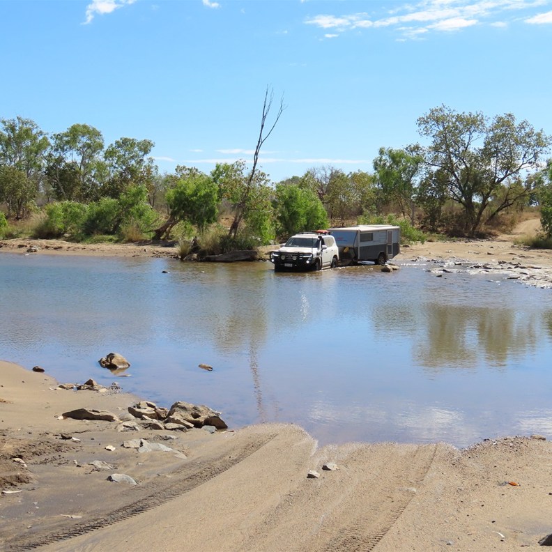1st creek crossing