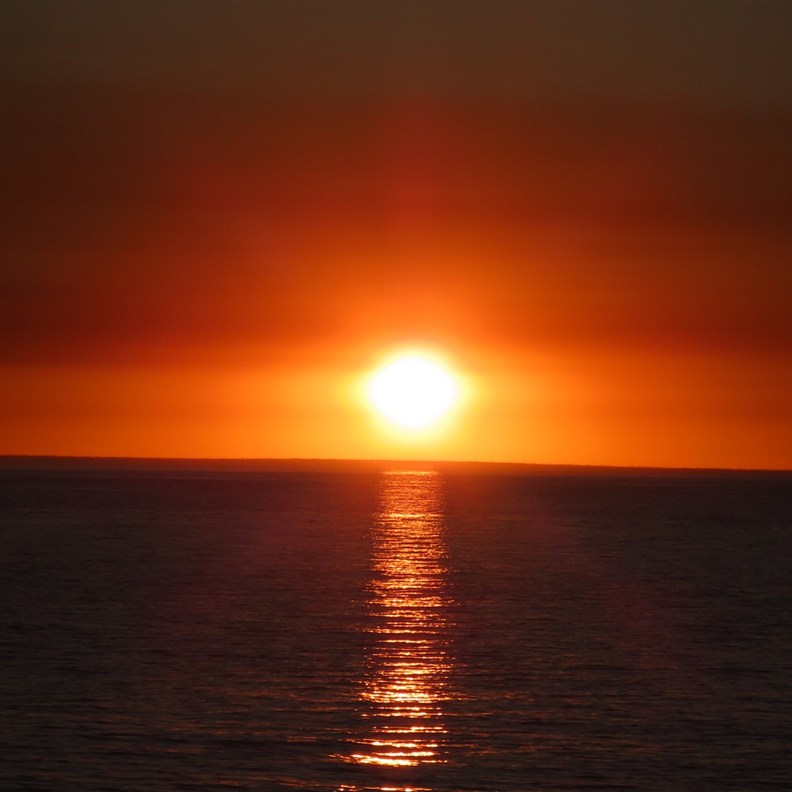 Sunset on the water 1