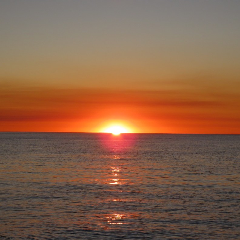 Sunset on the water 2