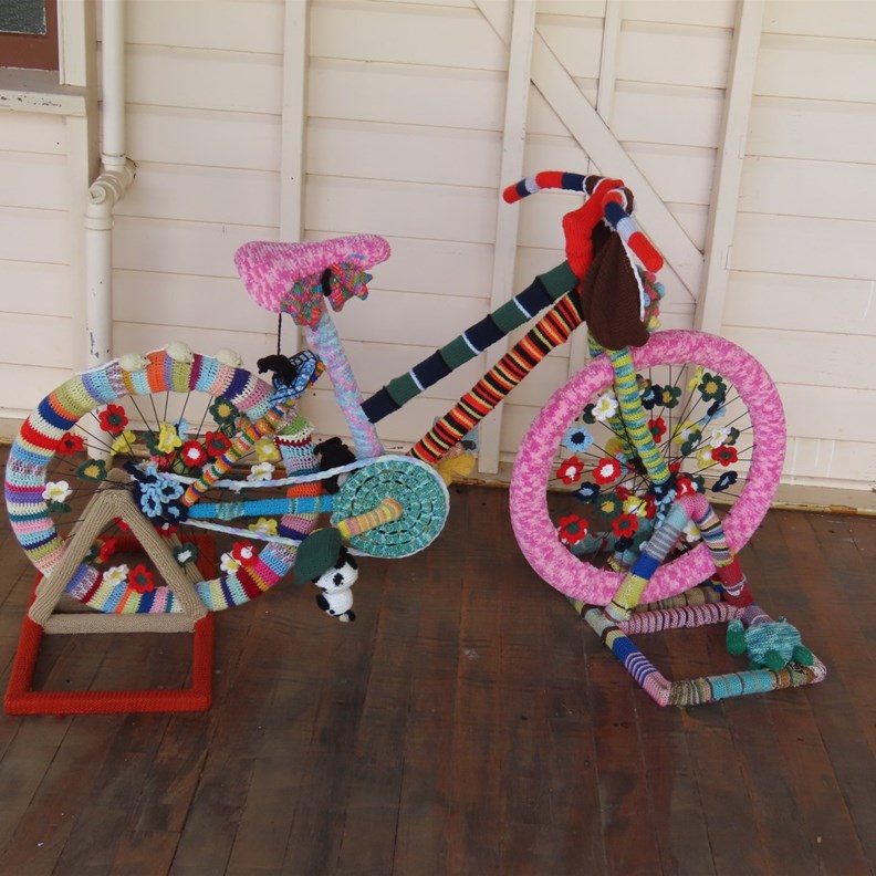 Craft Centre Yarn Bombing