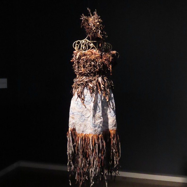 Dress incorporating the Sea Grasses
