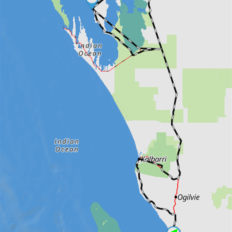 Tracker to Geraldton